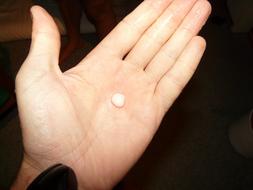 Hailstone on hand