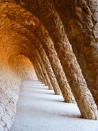Park Guell stone