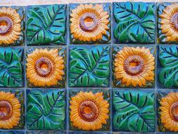 Sunflower Tiles