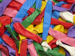 Balloon Birthday Celebration colors