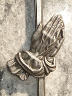 Hands Prayer Hope iron