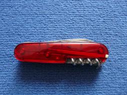 red Pocket Knife