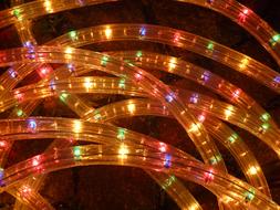 plastic backlight for festivals