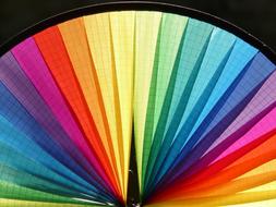 rainbow pinwheel