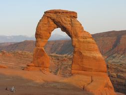 red stone Arches National Park