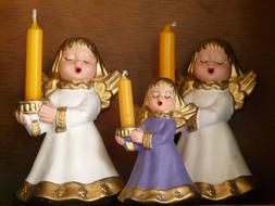 choir of ceramic angels