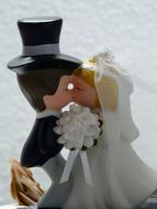 Bride And Groom Wedding Pair ceramic