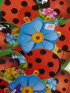 pile of Pinwheels in Flower and Ladybug shape