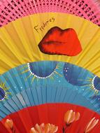 painted fans
