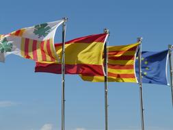 Flags Wind