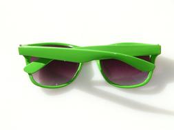 Sunglasses green plastic