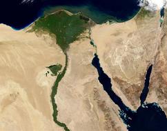 aerial view of Egypt