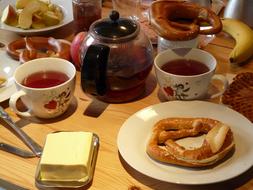 Breakfast with Butter Table