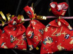 Advent Calendar with Gift bags
