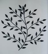 Metal Wall Art tree branch