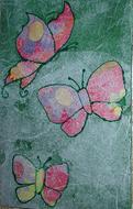 Butterflies MotherS Day drawing