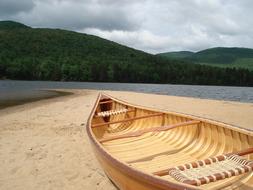 Boat Lake and white sand