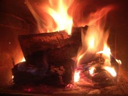 Open Fireplace