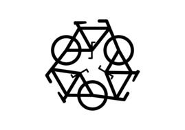 recycling clean symbol drawing