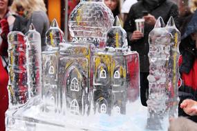 Christmas Cold Crystal church