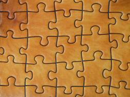 wallpaper with puzzle pieces