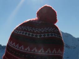 Cap Fabric Warm red
