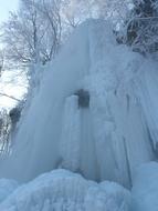 Urach Waterfall Frozen