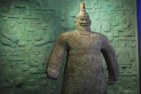 chinese warlord statue