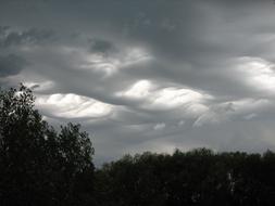 perfect Storm Clouds Grey