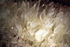 transparent crystals