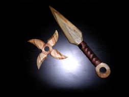 photo of ninja weapons