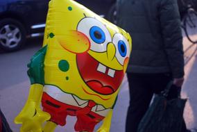 yellow Balloon Sponge Bob