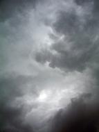 Dark Clouds Sky sun