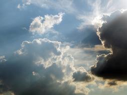 goodly Clouds Sky Sun