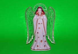 Angel Plastic Christmas drawing