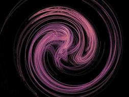 Beautiful pink and purple swirl pattern