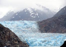 impressively beautiful Glacier Ice River