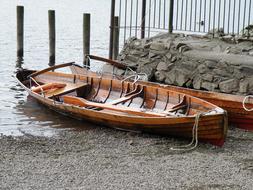 Rowing On A Boat Lake