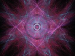 abstract pink blue design