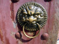 Door Knocker Brass bronze