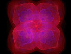 abstract red-violet design