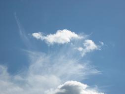 nice Blue Sky White