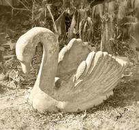 Swan Sculpture Stone