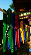 goodly Clothespins Plastic Row