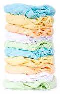 pile of colorful Baby Clothing