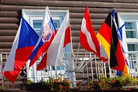 Colorful Country flags