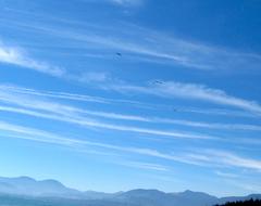Clouds Blue and white atmosphere