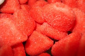 Sugar Candy Strawberries red