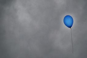 blue Balloon Sky