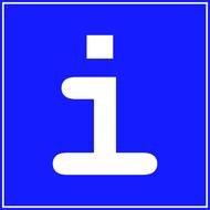 info i tip blue drawing